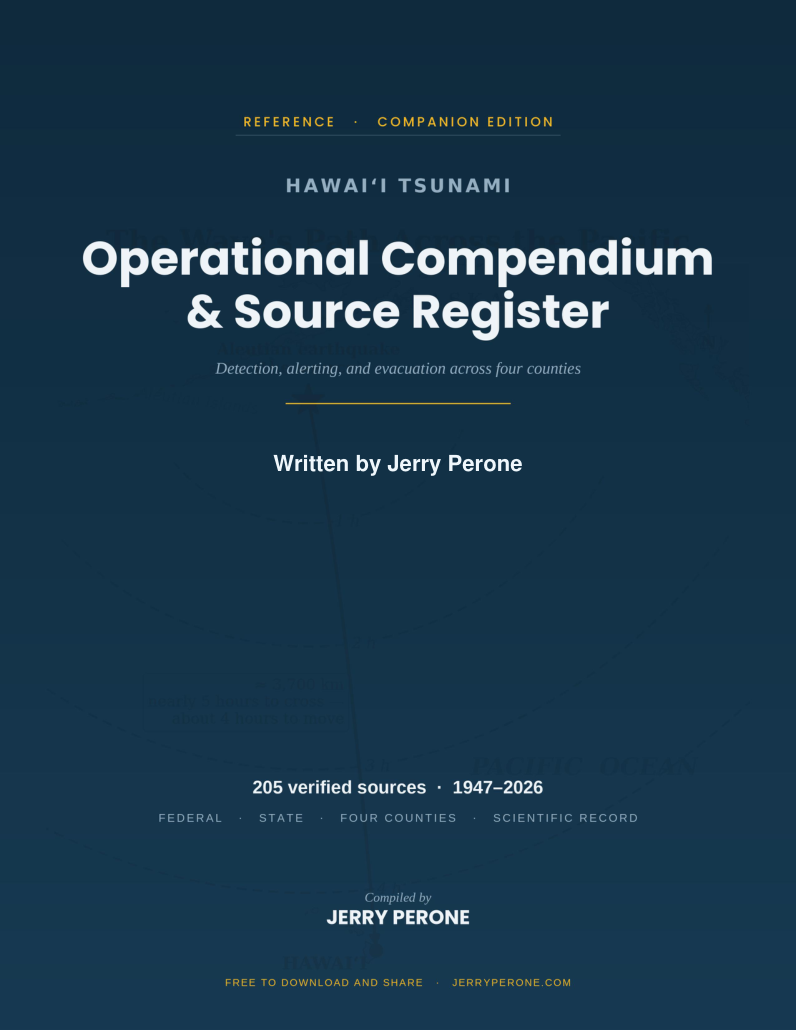 Hawaiʻi Tsunami Compendium cover